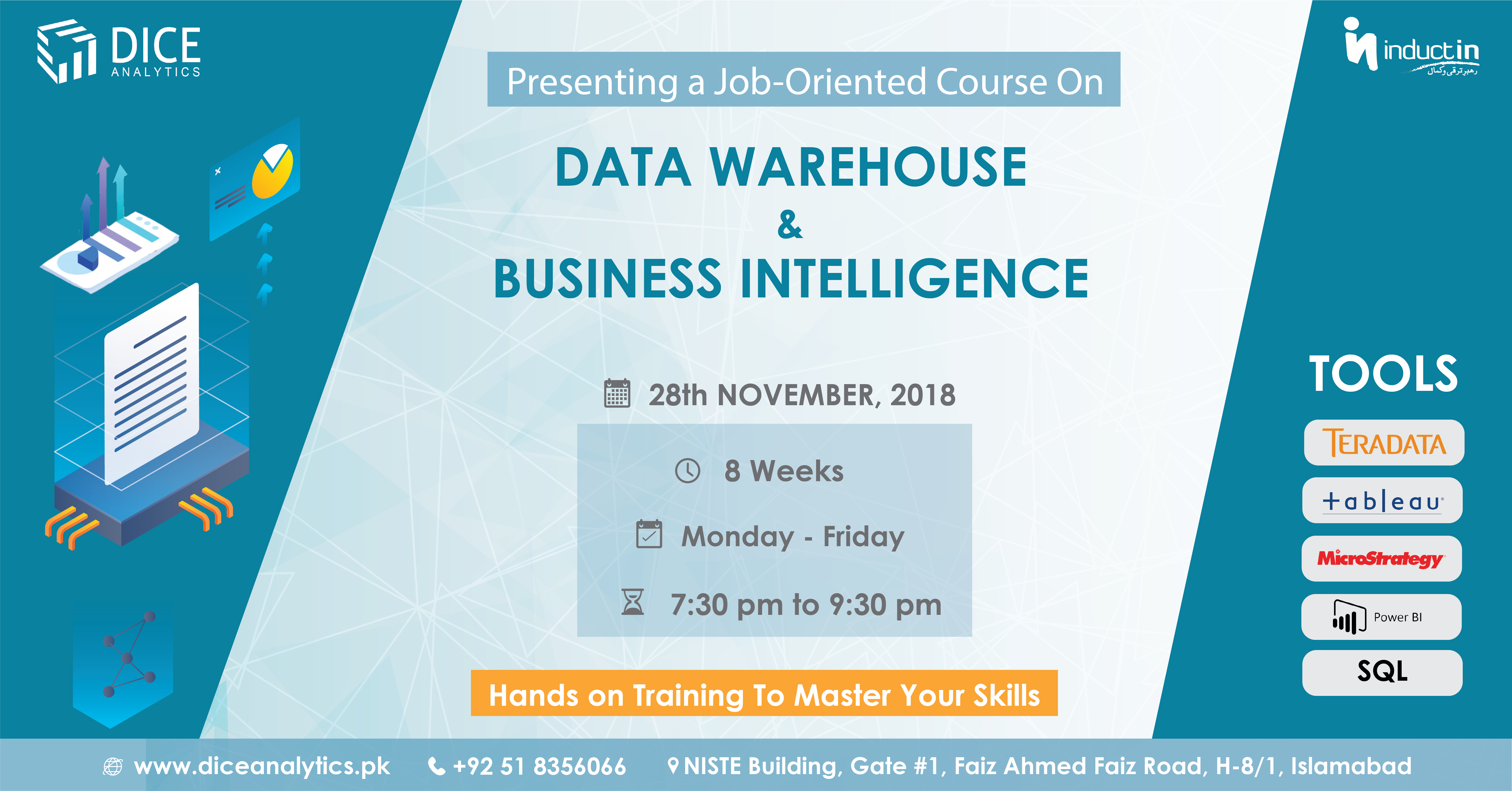 Data Warehouse & Business Intelligence Course - Dice Analytics
